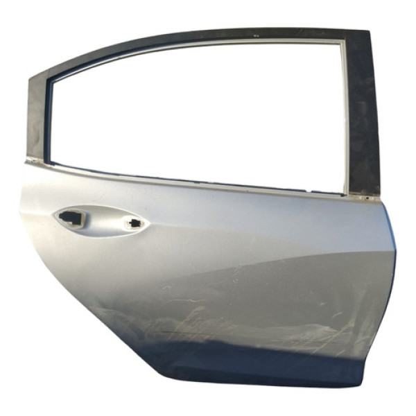 Porta Gm Onix Plus 2020 2021 2022 2023 Traseira Direita Traseira Direito Prateado