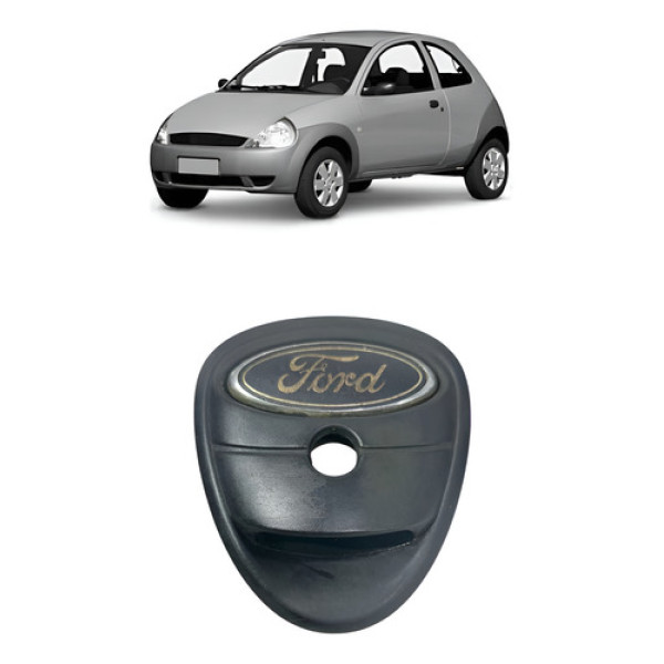 Acabamento Tampa Traseira Ford Ka 1999 Preto