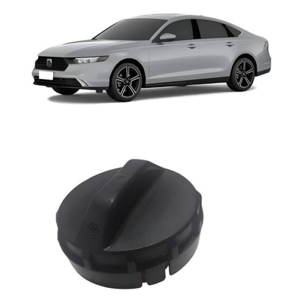 Tampa Tanque Combustível Honda Accord 3.5 V6 2003 2005/2007 Preto