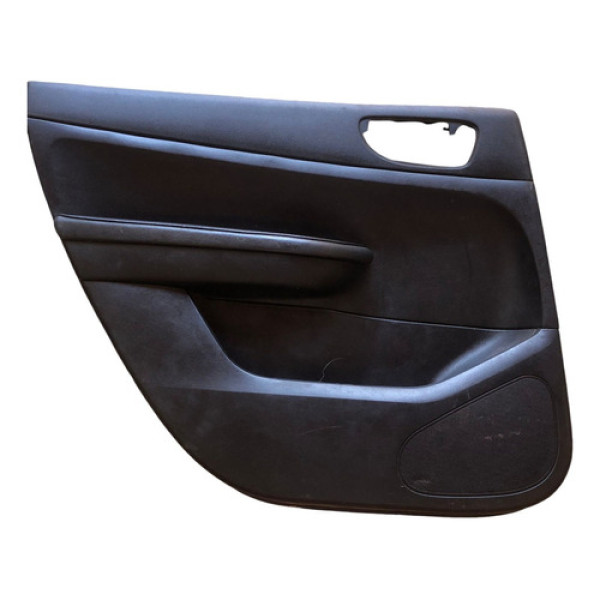 Forro De Porta Traseira Esquerdo Peugeot 307 2002 05 07 2012 Preto