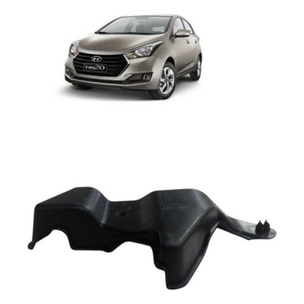 Capa Cobertura Trava Esquerda Hyundai Hb20 2017 2018 Usado Preto