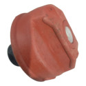 Tampa Tanque Gol Voyage Parati Santana C/ Rosca Vermelho