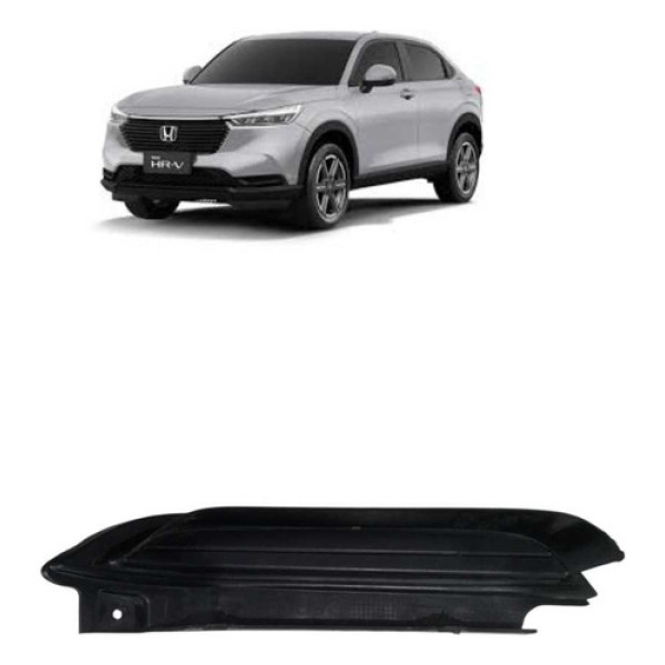 Tampa Inferior Esquerdo Abaixo Do Milha Honda Hr-v 2023/2024 Preto Esquerdo