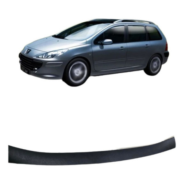 Acabamento Superior Tampa Traseira Peugeot Sw 307 2010 Preto