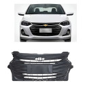 Grade Dianteira Radiador Chevrolet Onix Plus 2020 *detalhe Preto Plástico