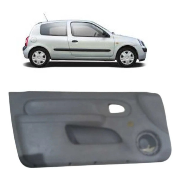Forro Porta Dianteiro Esquerdo Clio 2p 2004 A 2012 Original