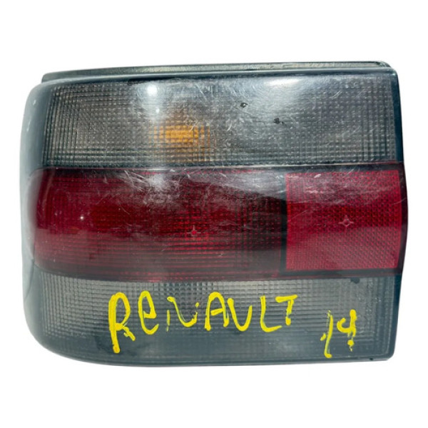 Lanterna Traseira Esquerda Renault 19 1992/1998 Esquerdo/motorista Vermelho