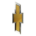Emblema Tampa Traseira Chevrolet Onix Sedan 2020-2025 Cromado