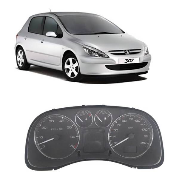 Painel De Instrumentos Peugeot 307 2004 / 2012 Preto