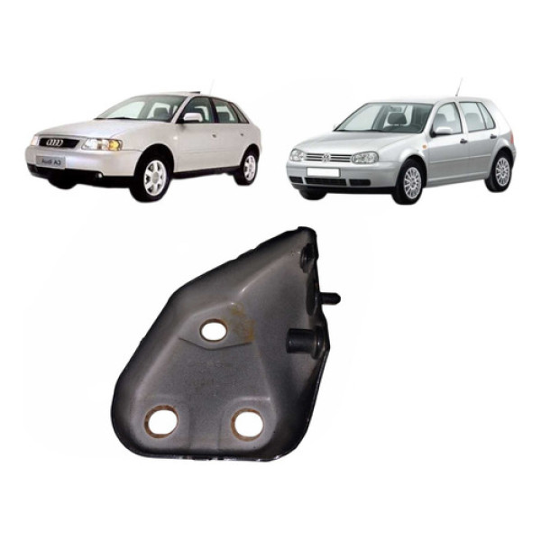Suporte Porta Dianteira Direita Audi A3 Golf 99 Á 2005 Preta