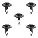 5 Presilha Grampo Do Parachoque Toyota Hilux 52161-0k051
