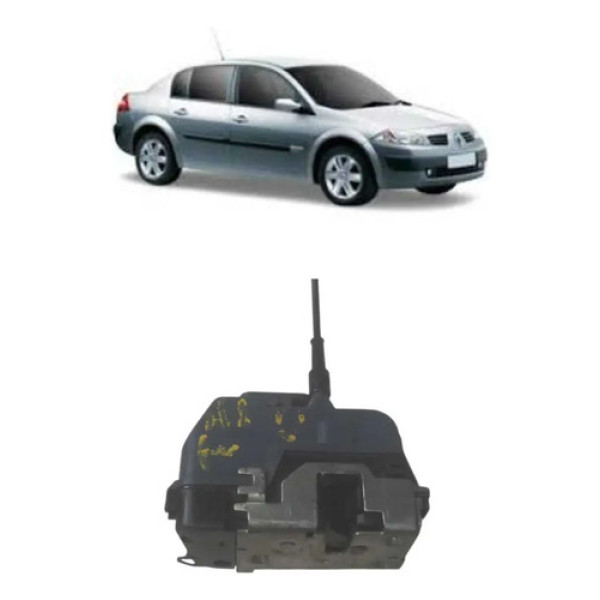 Fechadura Traseira Esquerda Renault  Megane 2007 A 2013