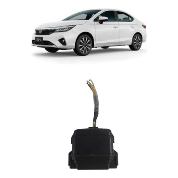 Caixa Suporte Rele Honda City 1.5 Aspirado 2022 2024 (usado) Preto