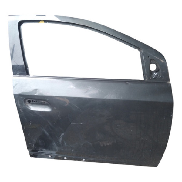 Porta Dianteira Direita Onix Prisma 2017-2018[com Detalhes] Dianteira Direito Azul-aço