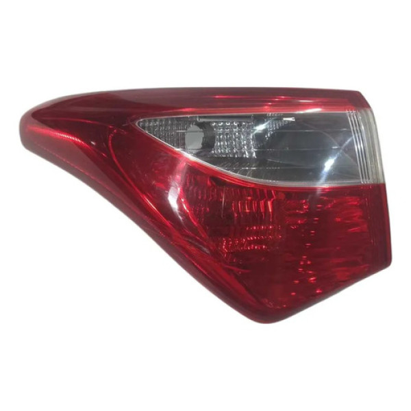 Lanterna Traseira Esquerda Hyundai Hb20 2012-2019 Detalhe Esquerdo/motorista Vermelho