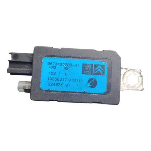 Módulo Amplificador Sinal Antena Peugeot 208 2008 14/20 Preto