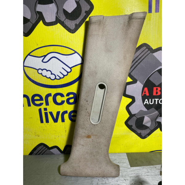 Coluna Central Esquerda Vw Golf Sr 2001 2006 Capa Superior Dianteira Esquerdo Cinza