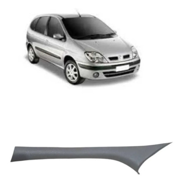 Acabamento Coluna Parabrisa Esquerdo Renault Scenic 2005