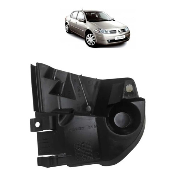 Moldura Capa Porta Megane 2007 2013 Traseiro Direito