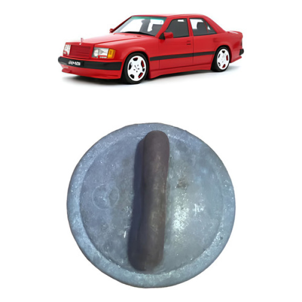 Tampa De Óleo Motor Mercedes Benz Metal 1113  300e Prateado