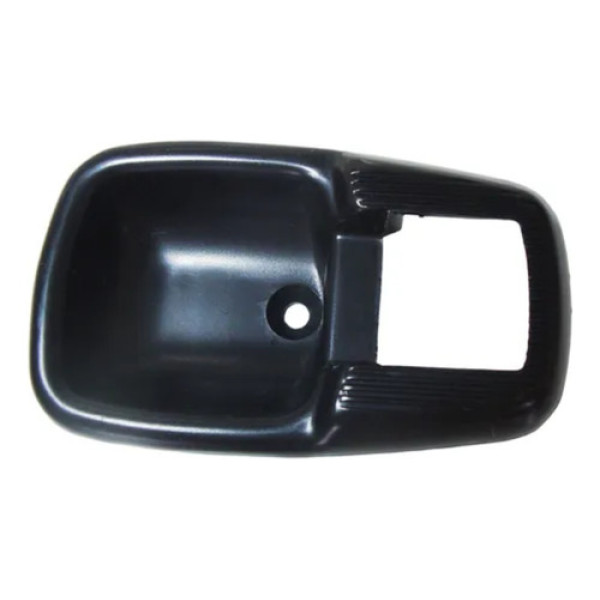 Moldura Maçaneta Interna Porta Fusca Brasília Kombi Gol Preto