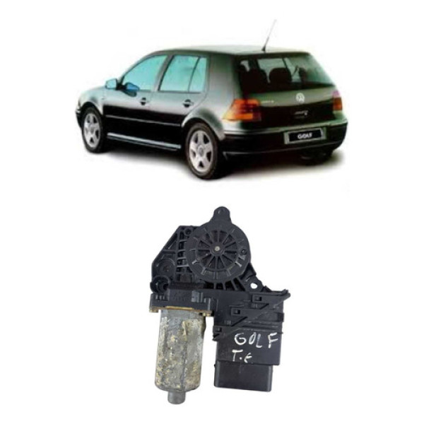 Motor Vidro Eletrico Traseiro Esquerdo Golf 2001 2002 2005