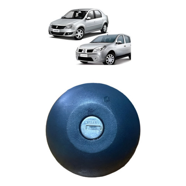 Tampa Tanque Combustível Renault Sandero Logan 2008 2013 Preto