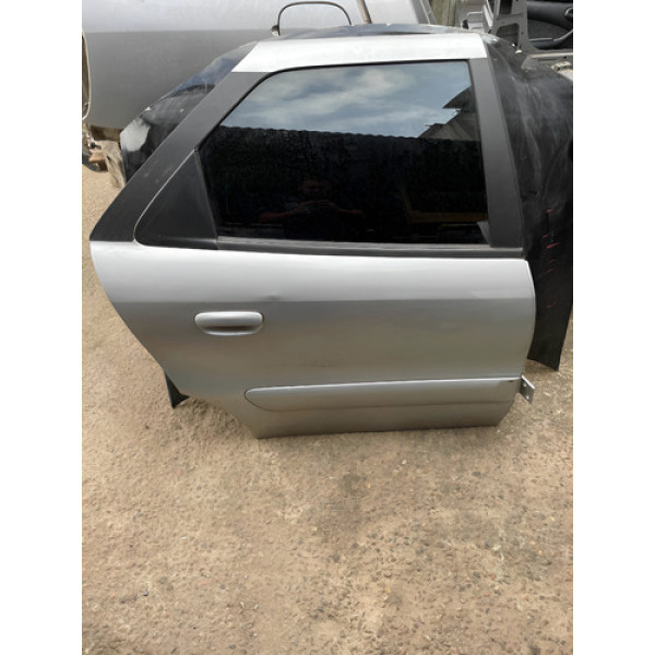 Porta Traseira Direita Xsara Wagon Ano 99 Traseira Direito Prateado