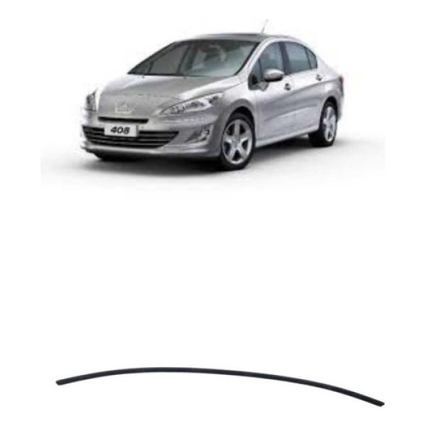 Acabamento Friso Moldura Rack Teto Direito Peugeot 408 2012 Preto