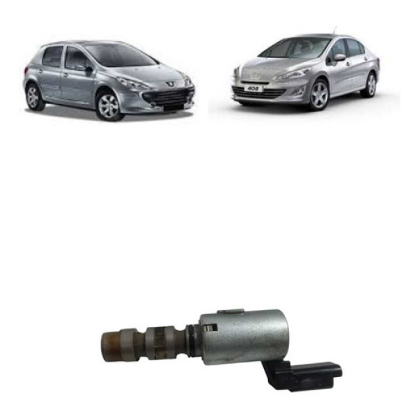 Solenoide Comando Cabeçote Peugeot 308 408 2012 Preto