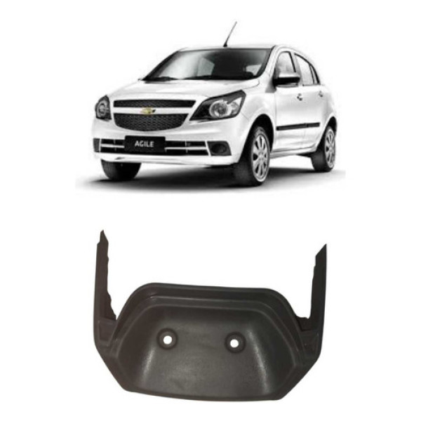 Moldura Painel Gm Agile Montana 2010/2014 52043135 (usado) Cinza
