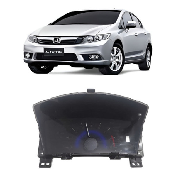 Painel Instrumento Honda Civic G9 1.8 2.0 2012 A 2016 Preto