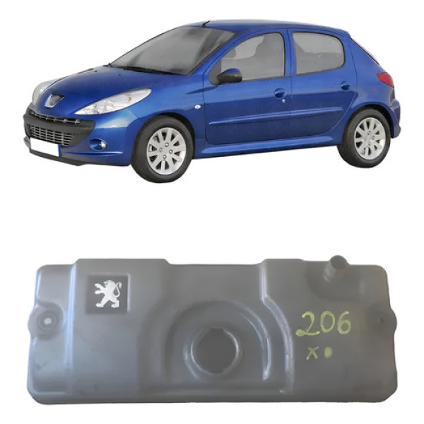 Tampa Comando Válvula Peugeot 206 2007 Preto