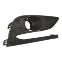Moldura Farol Milha L.d Cruze 2017/2021 Cromado #3 Preto Direito