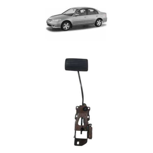 Pedal Freio Honda Civic 1.7 Automático 2001/2004