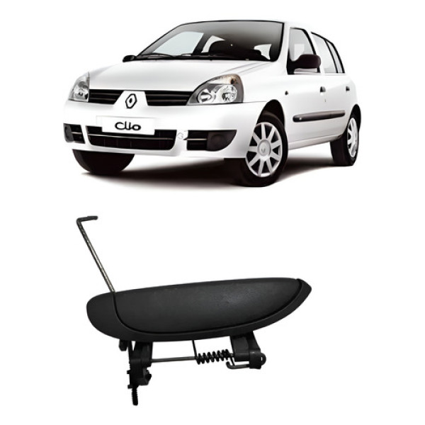 Maçaneta Clio Le 1999 2015 Megane 2008 A 2013 Usado Original Dianteira