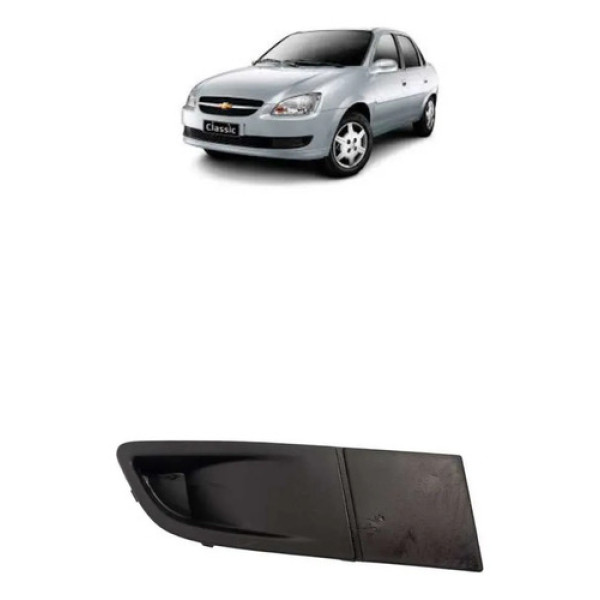Moldura Farol Milha Corsa Classic 2011-2015 Detalhe Preto Direito