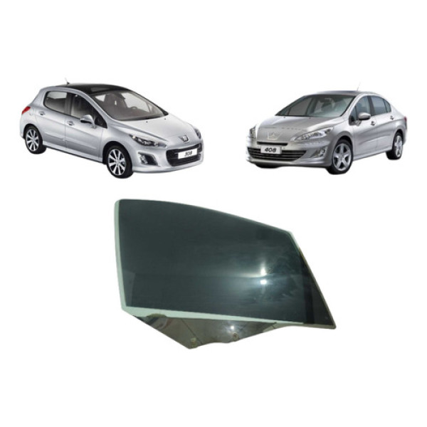 Vidro Dianteiro Direito Peugeot 408 308  2012 A 2014 Fumê