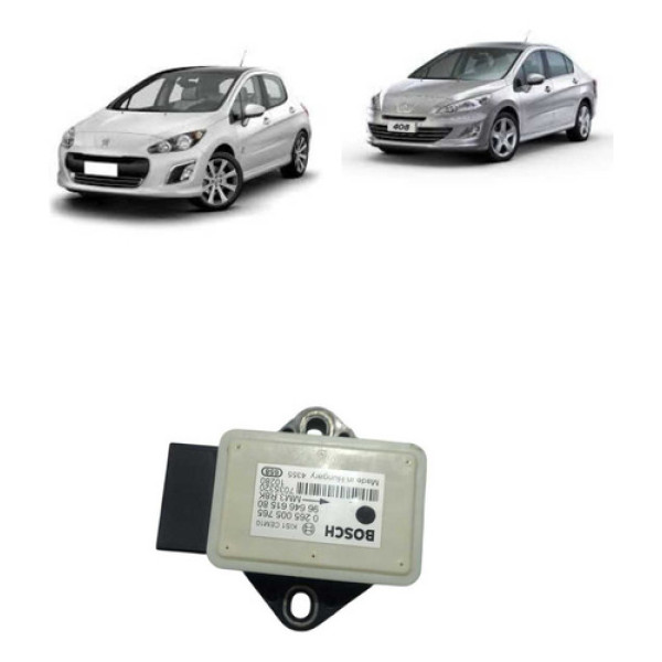Sensor Aceleração Peugeot 308 408 2012 Original Preto