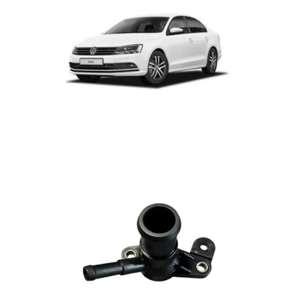Flange Válvula Termostática Volkswagen Jetta 2011/15