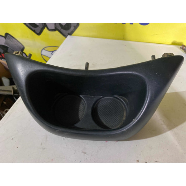 Porta Copo Scenic Renault 2000 Preto