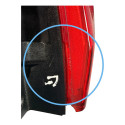 Lanterna Traseira Lado Direito Gm Prisma 2017-2019 Detalhe Direito/passageiro Vermelho