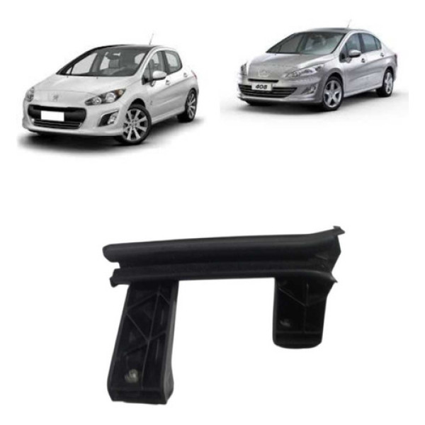 Guia Vidro Porta Traseira Direito Peugeot 308 408 2012 Orig Preto