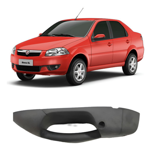 Puxador De Porta T/e Siena El 1.0 8v 2012 G4k75 Mk5 Preto Traseira