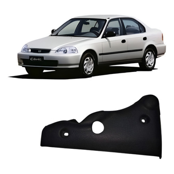 Acabamento Do Banco Direito Honda Civic Accord 1998 A 2002 Preto
