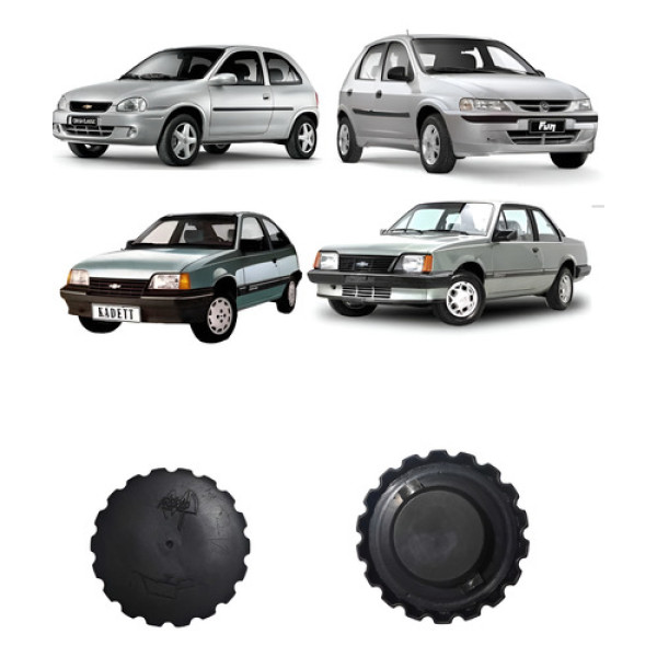 Tampa Óleo Motor Corsa Celta Vectra Astra Monza S10 Kadett Preto