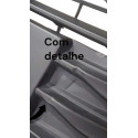 Grade Dianteira Radiador Chevrolet Onix Plus 2020 *detalhe Preto Fosco