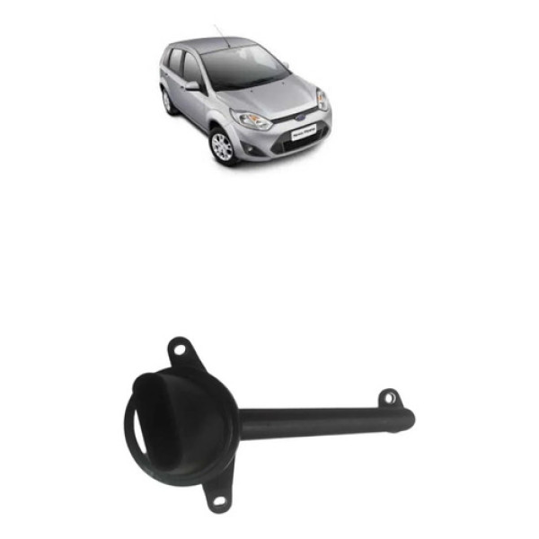 Tubo Pescador De Oleo Carter Orig Motor Ford  New Fiesta 1.6 Preto