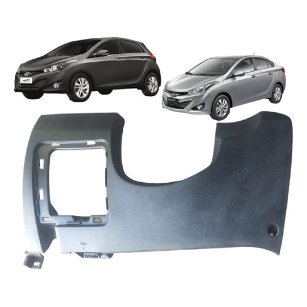 Acabamento Inferior L/e Painel Hyundai Hb20 847501s000 Preto Animal Print