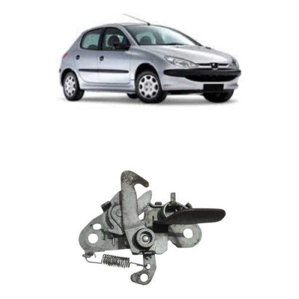 Fechadura Trava Capo Dianteiro Peugeot 206 2000 A 2009